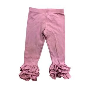 Girls SweetHoney Pink Ruffle Pants Size 2t